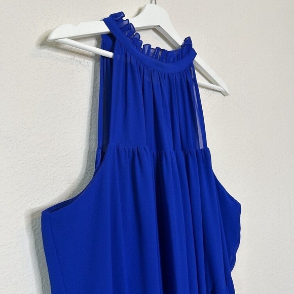 Alex Marie Royal Blue Maxi Dress - Picture 5 of 14